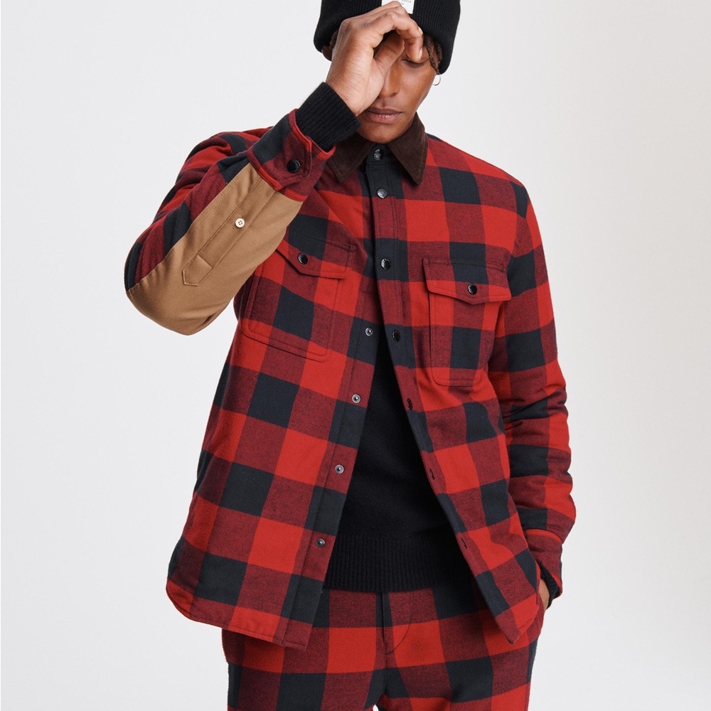 Rag & Bone Men’s Padded Jack Shirt in Large. Pristine condition.